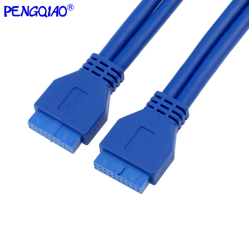 1DC线USB3.0数据线,双母头延长线机箱线